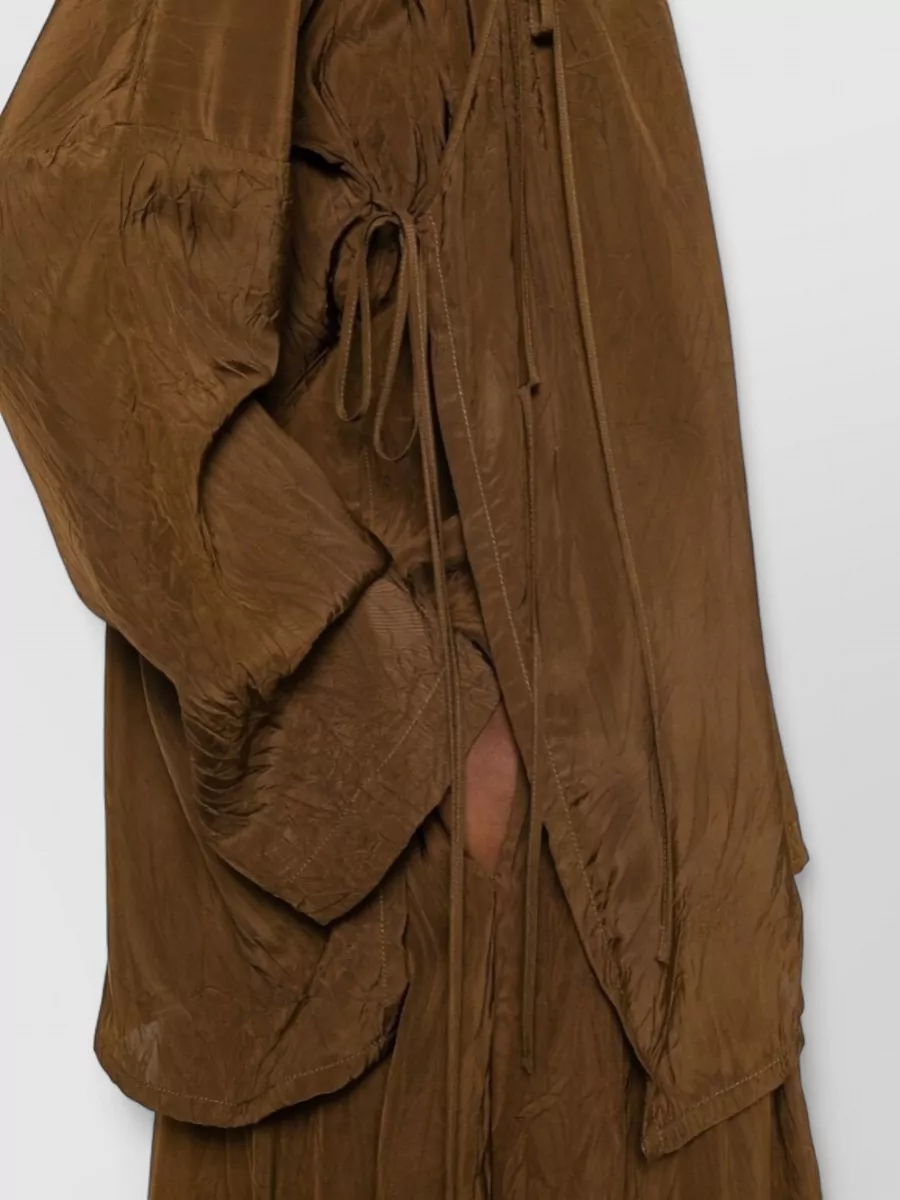 Uma Wang Tanesha Top Asymmetric Design Long Sleeves