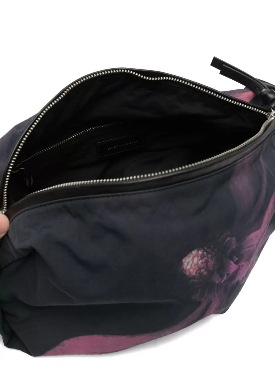 Dries Van Noten Floral Print Shoulder Bag