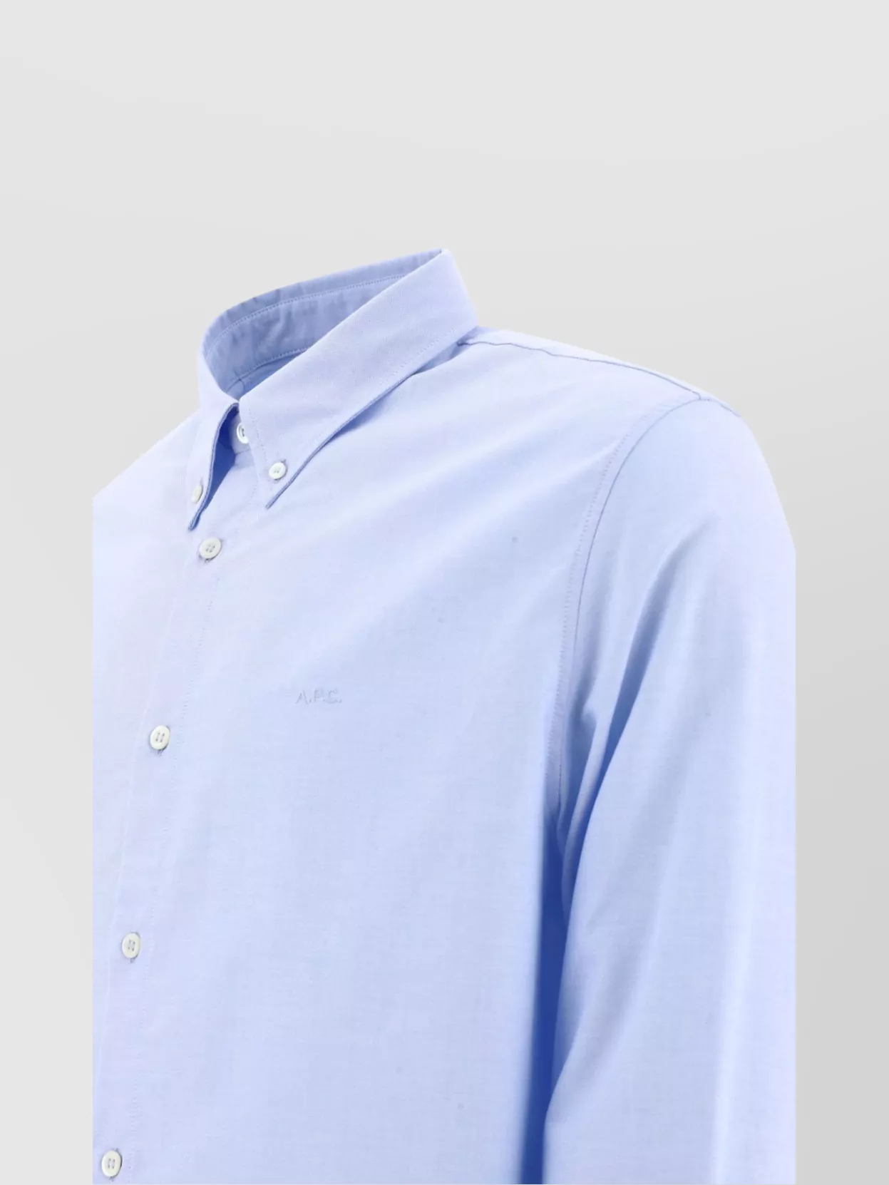 A.p.c. "Greg" Button-Down Collar Long Sleeves Shirt