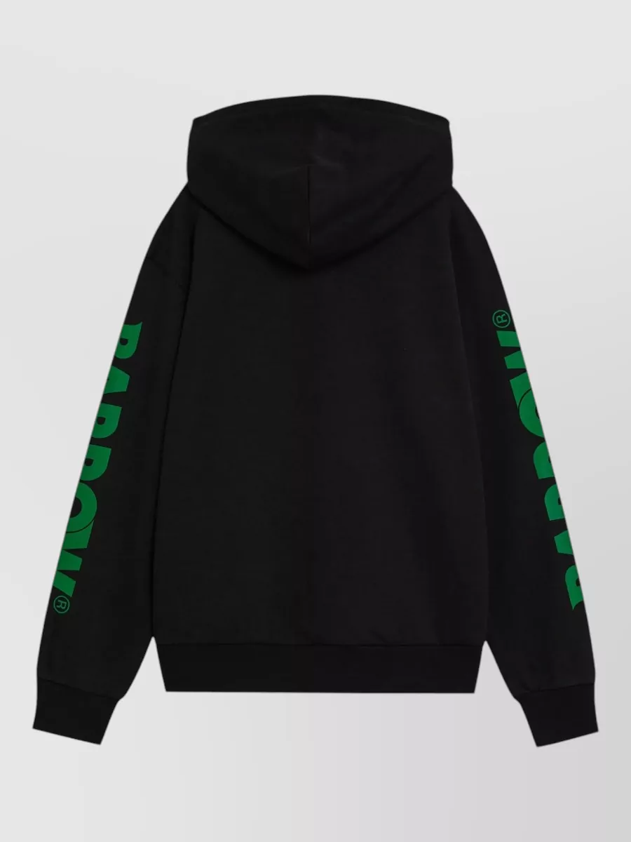 Barrow Cotton Logo-Print Hoodie