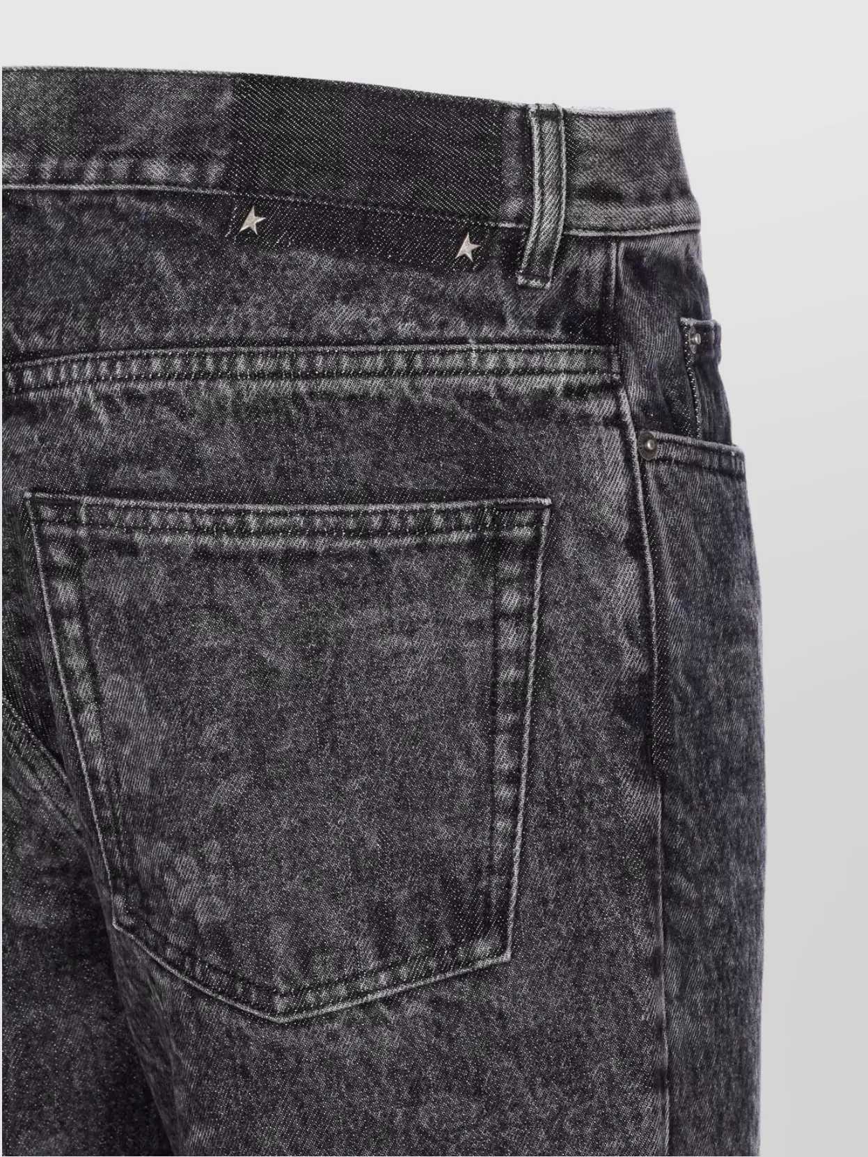 Golden Goose Trousers Wide Leg Marble Effect