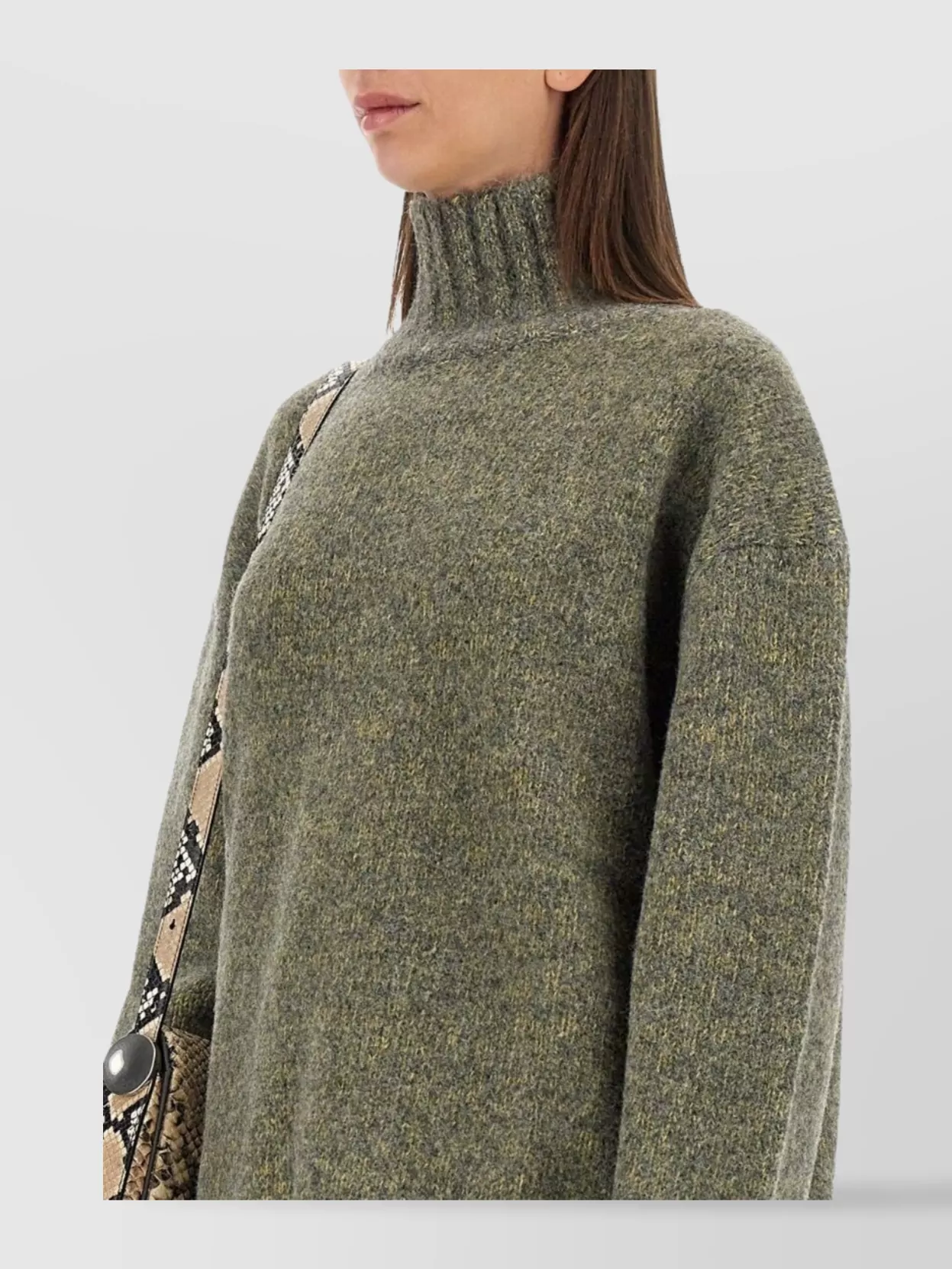 Jil Sander High Neck Knit Sweater