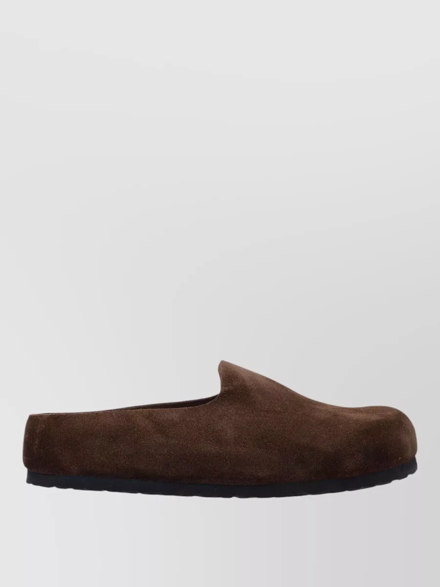 Birkenstock Leather Amsterdam Wrapped Slippers