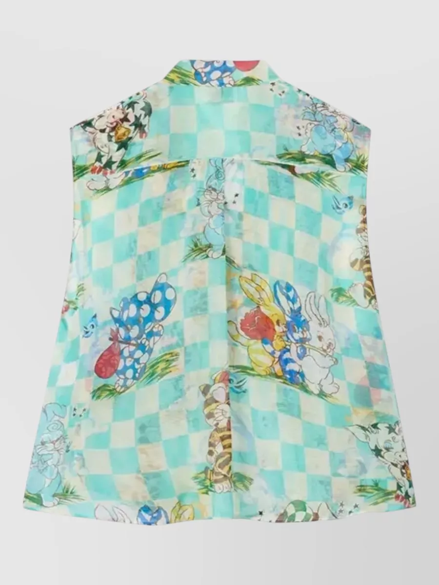 Kenzo Linen Silk Blouse
