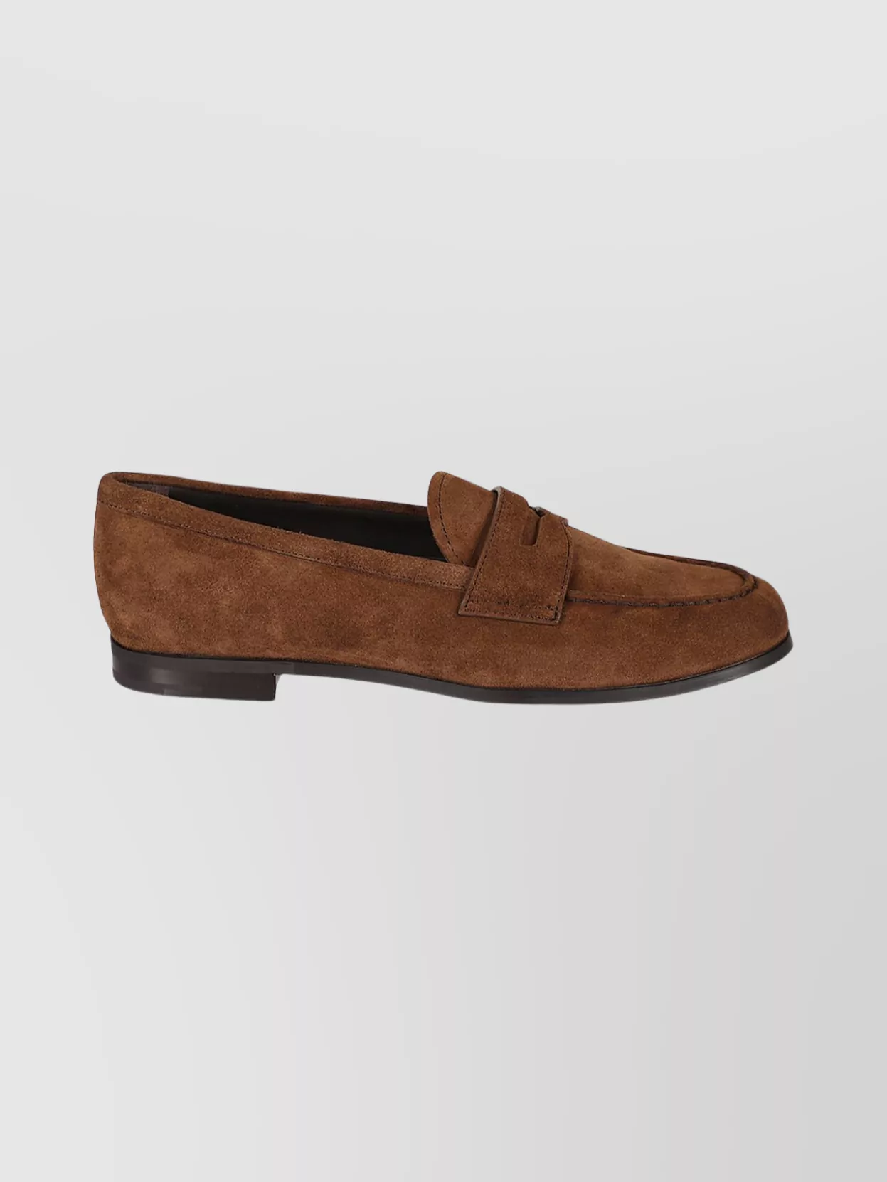 Church's Suede Round Toe Penny Loafers