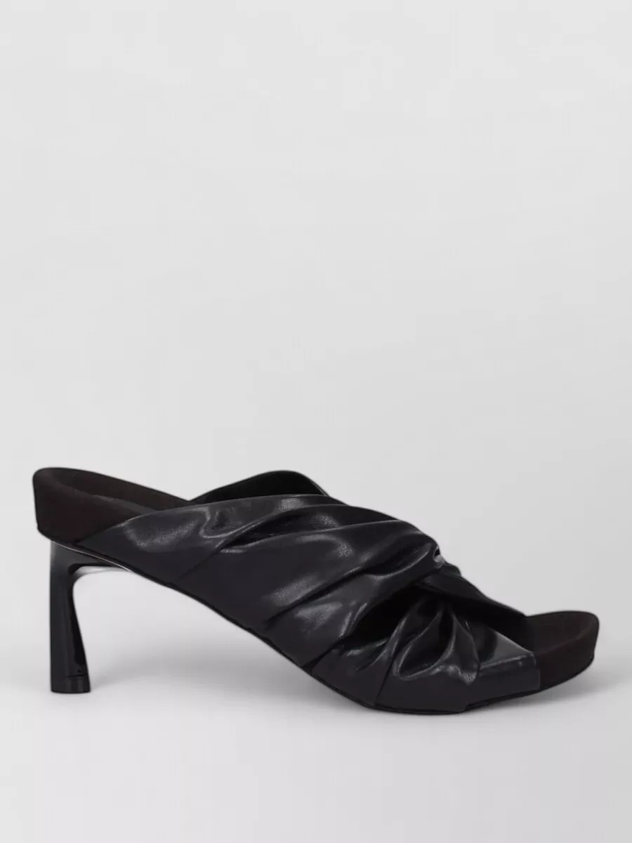 Stella Mccartney Leather Twisted Sandals