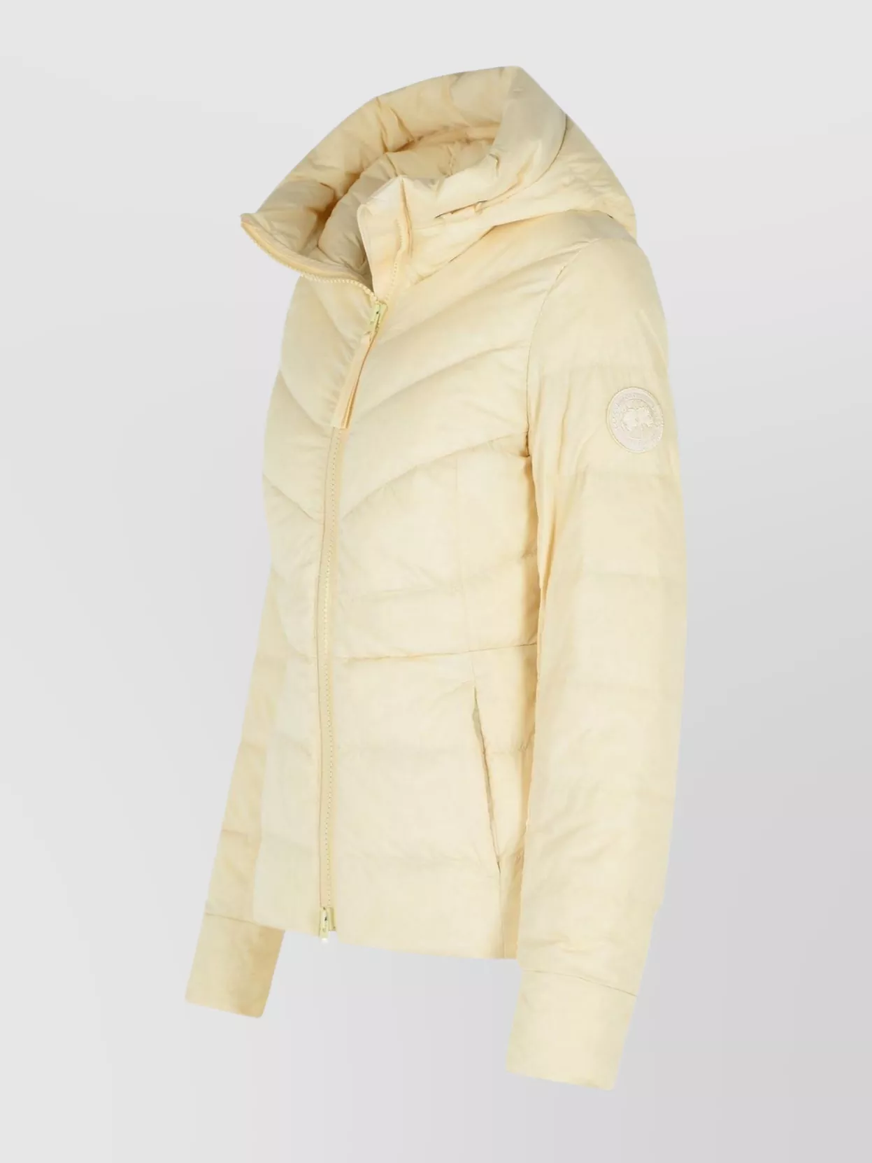 Canada Goose Hooded Long Sleeve Quilted Jacket