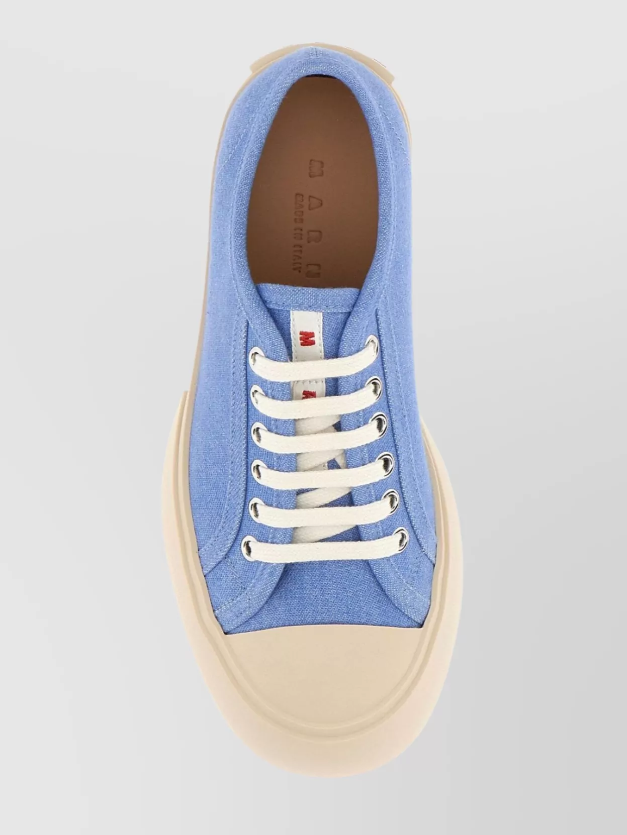 Marni Denim Sneakers Canvas Oversized Sole
