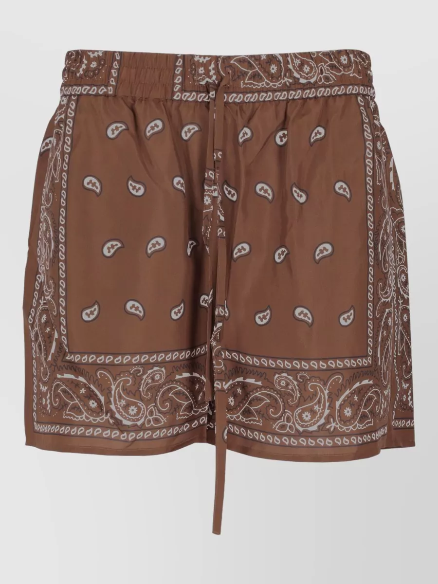 Parosh Silk Shorts