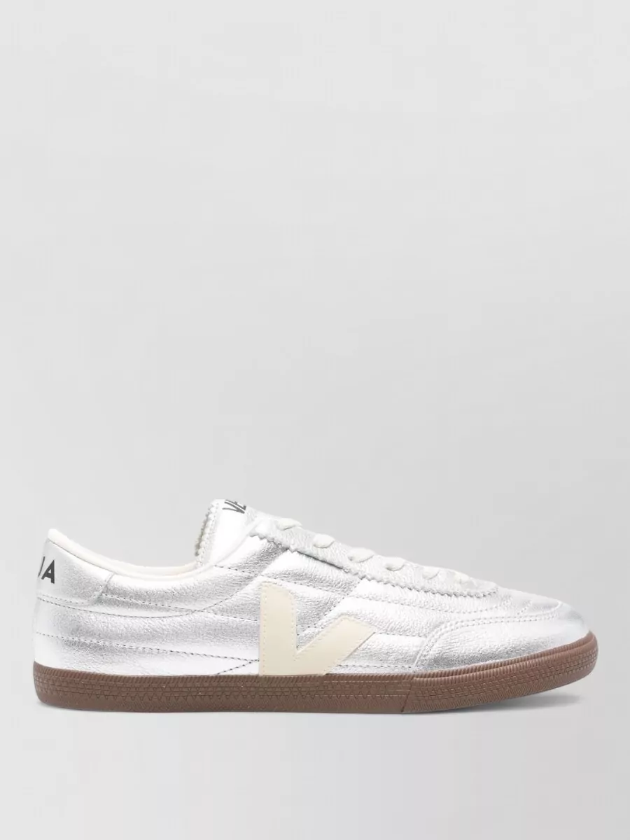 Veja Panenka Low Top Metallic Sneakers Rubber Sole