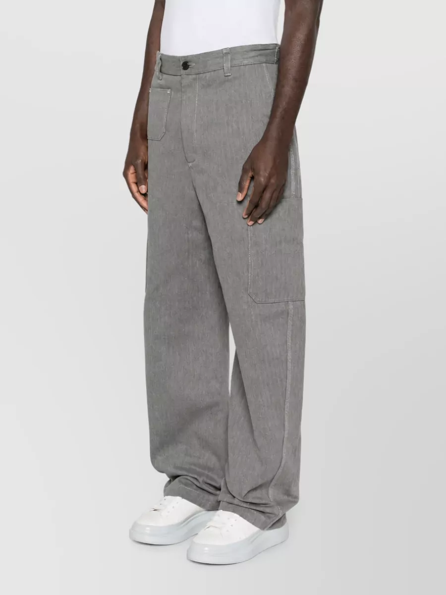 Givenchy Denim Straight-Leg Pants