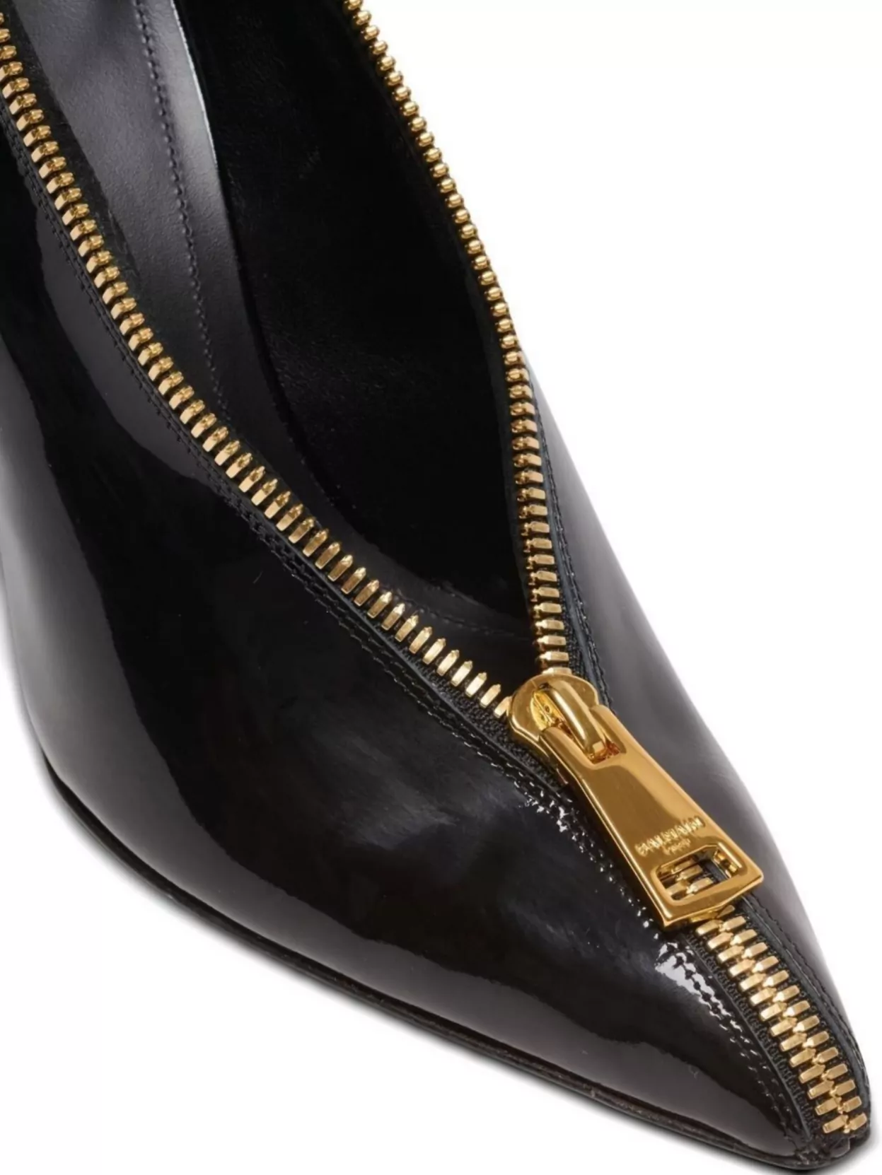 Balmain Stylish Wedge Pumps Zip Detail
