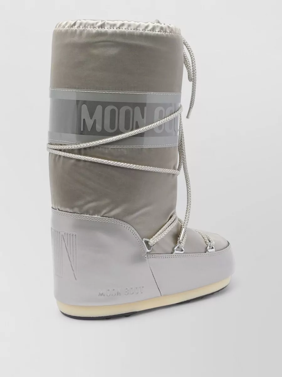 Moon Boot Quilted Logo-Print Knee-High Snow Boots