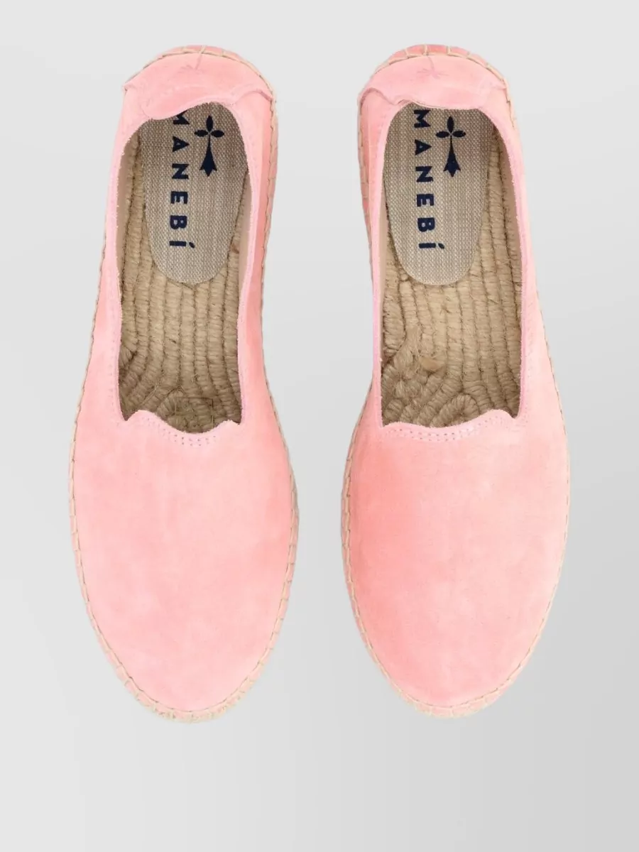 Manebi Leather Espadrilles