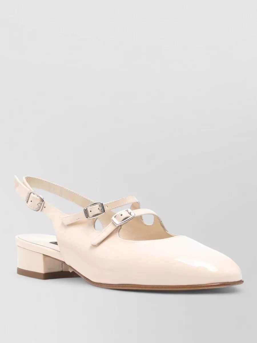 Carel Paris Patent Leather Slingback Pumps
