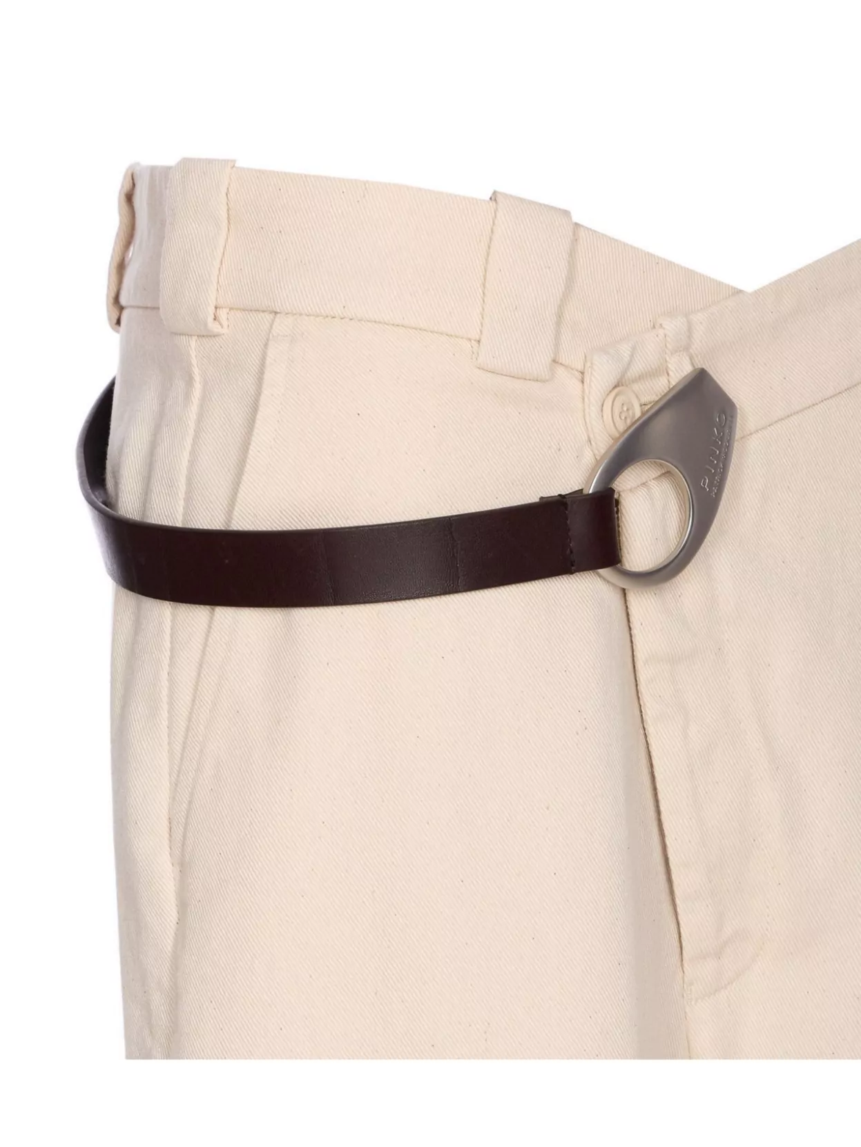 Pinko Trousers Loose Fit Side Pockets