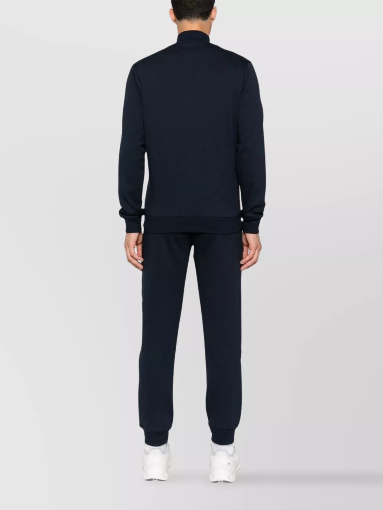 Emporio Armani High Neck Cotton Blend Tracksuit