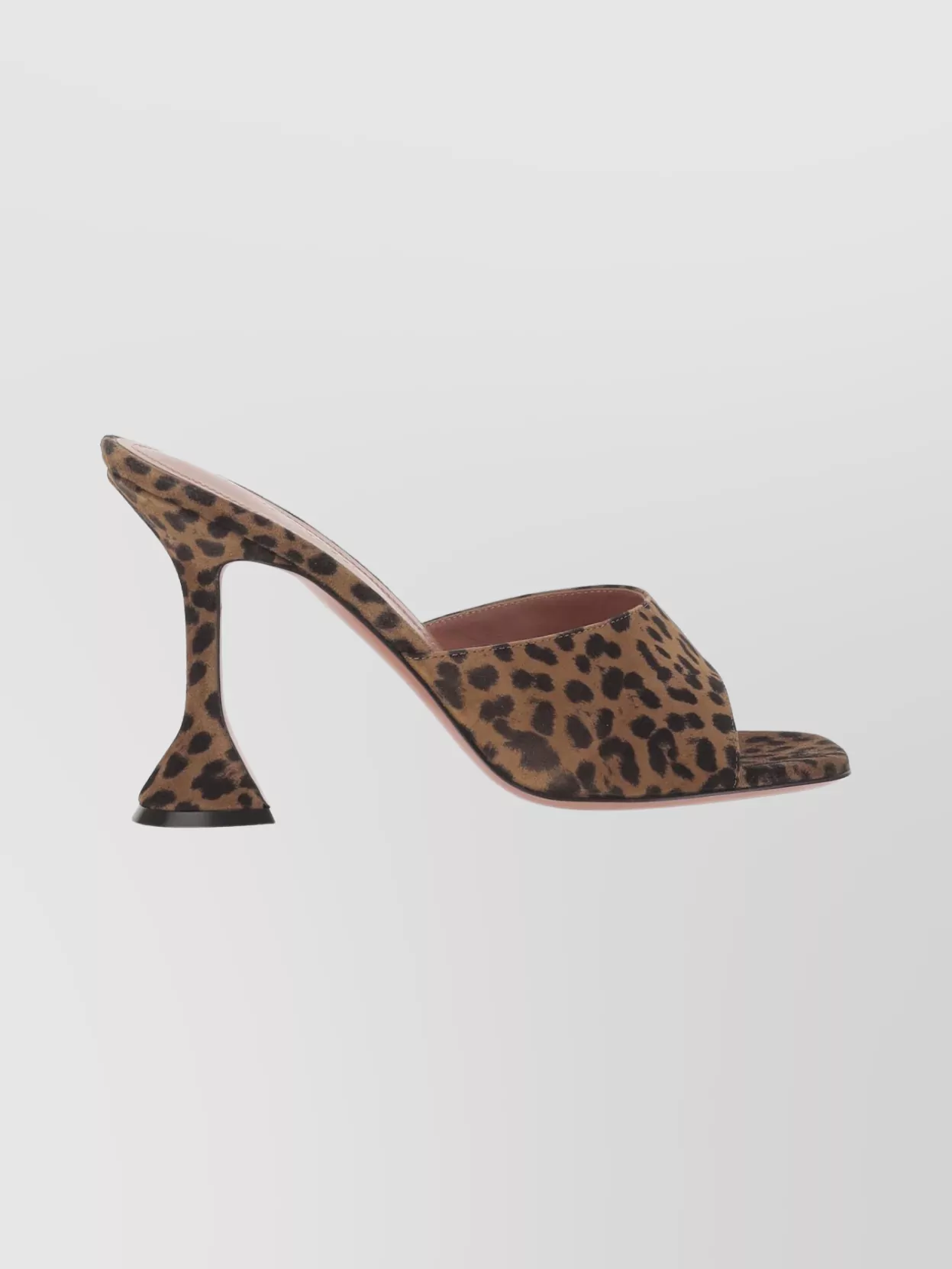 Amina Muaddi Lupita 95 Mm Animal Print Mules