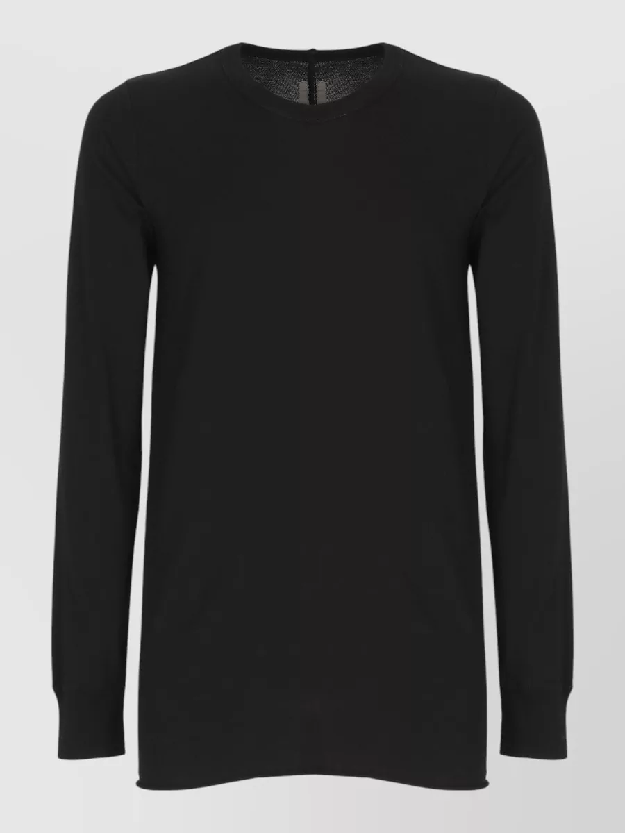 Rick Owens Cotton long-sleeve crewneck t-shirt