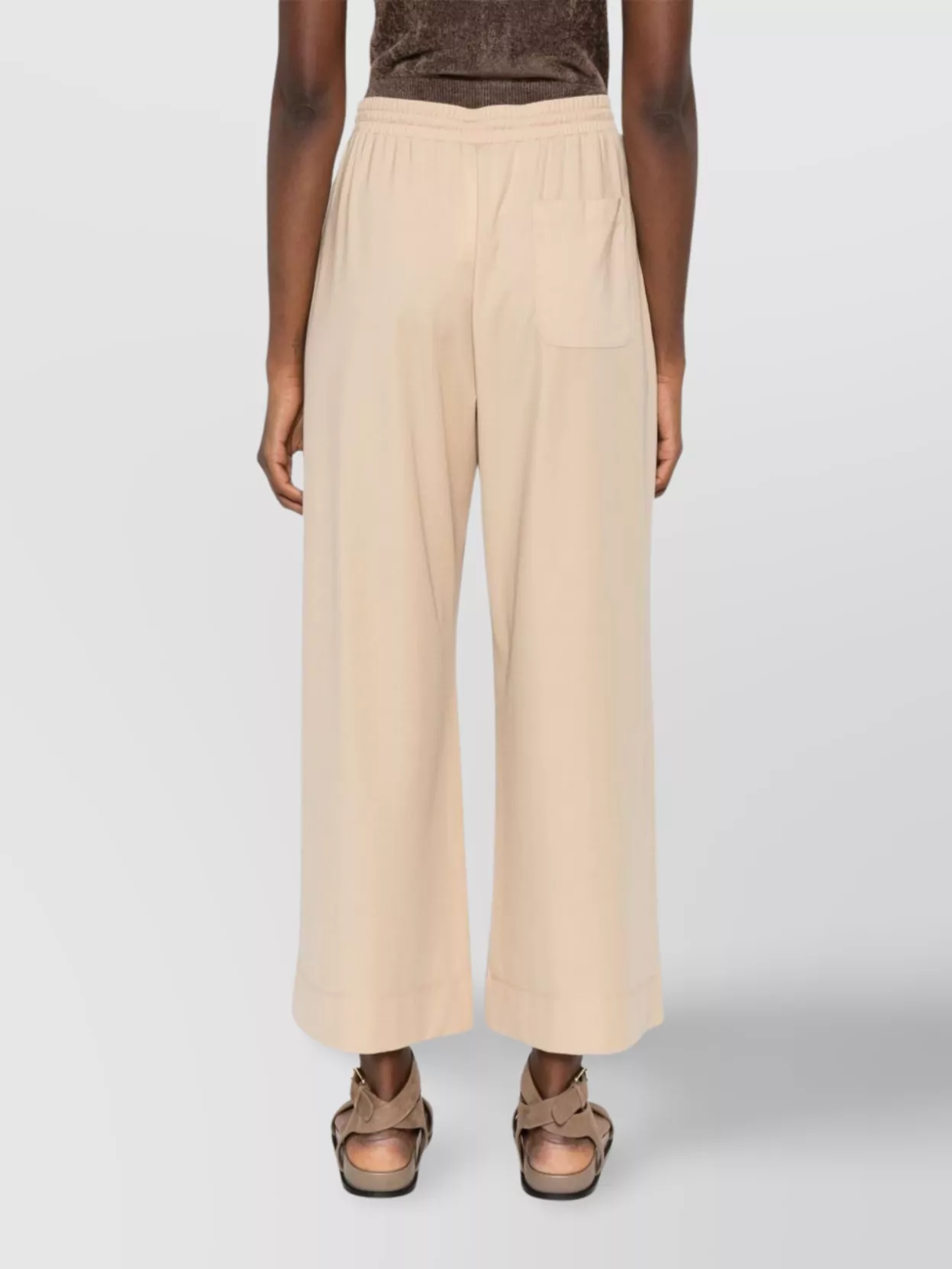 Weekend Max Mara Trousers Wide-Leg Side Pockets