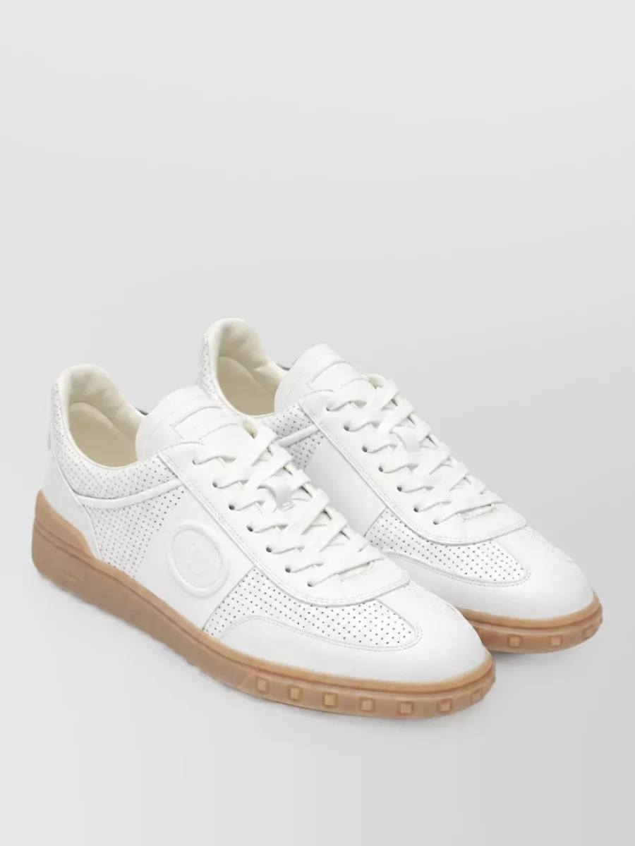 Valentino leather low-top sneakers
