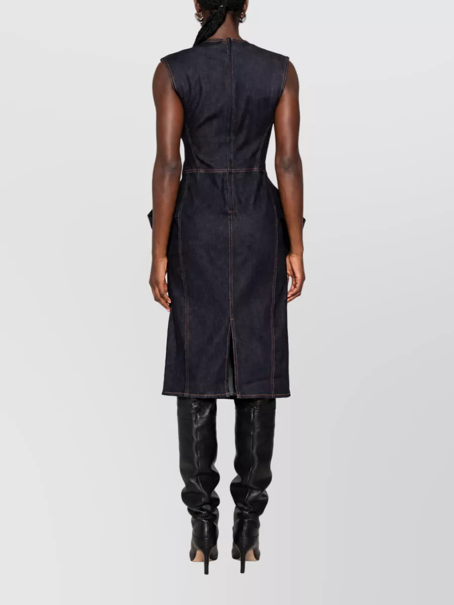 Jacquemus Knee-Length Denim Skirt