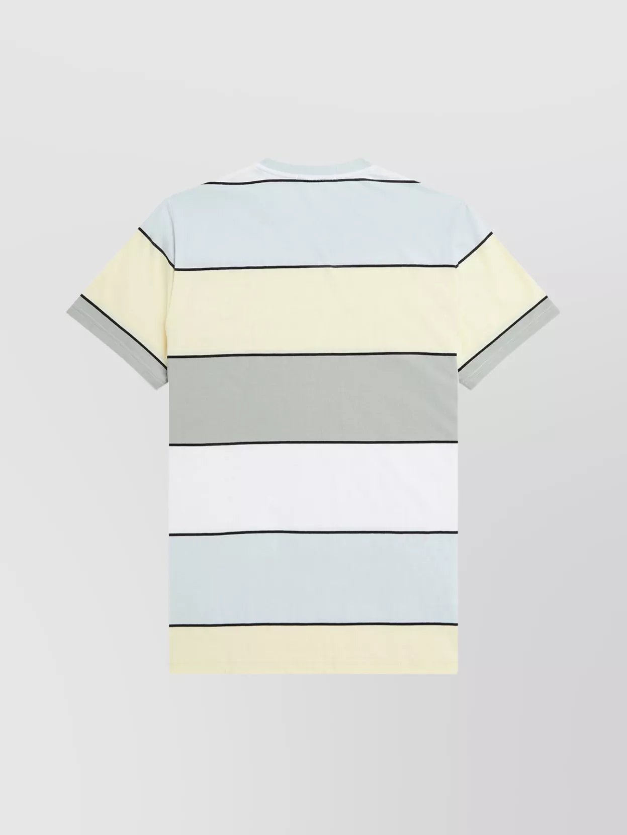 Fred Perry Striped Crew Neck T-Shirt With Short Sleeves