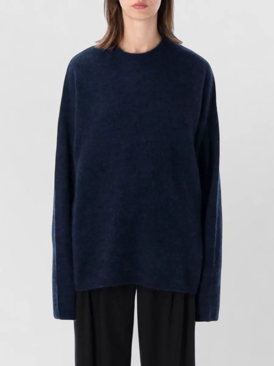 The Frankie Shop mohair fuzzy relaxed-fit sweater