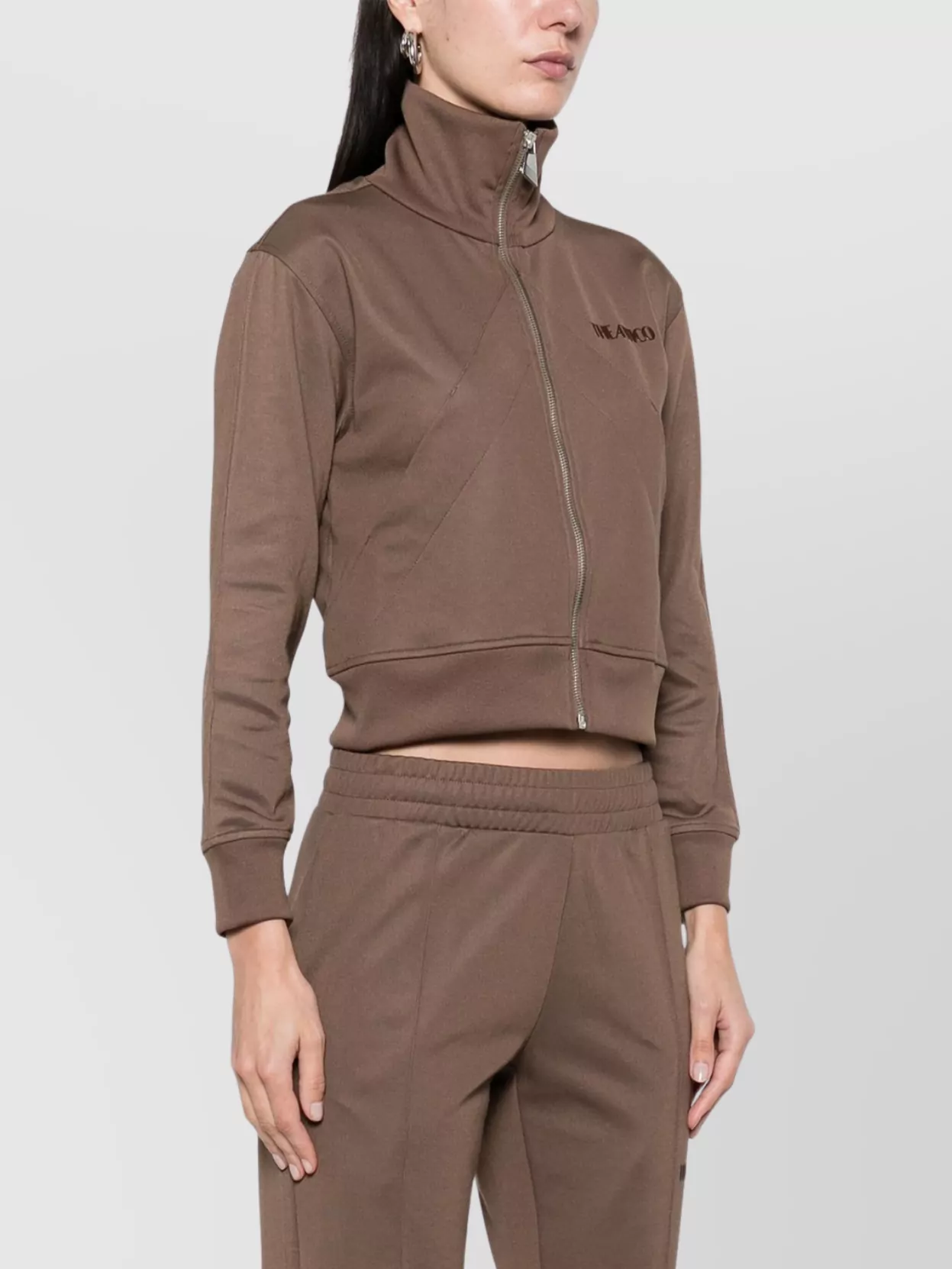 The Attico Knitwear With Perfect Fit And Ribbed Elegance