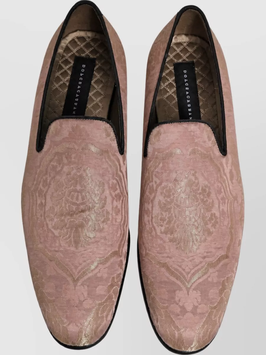Dolce&Gabbana Leather Monk Shoes