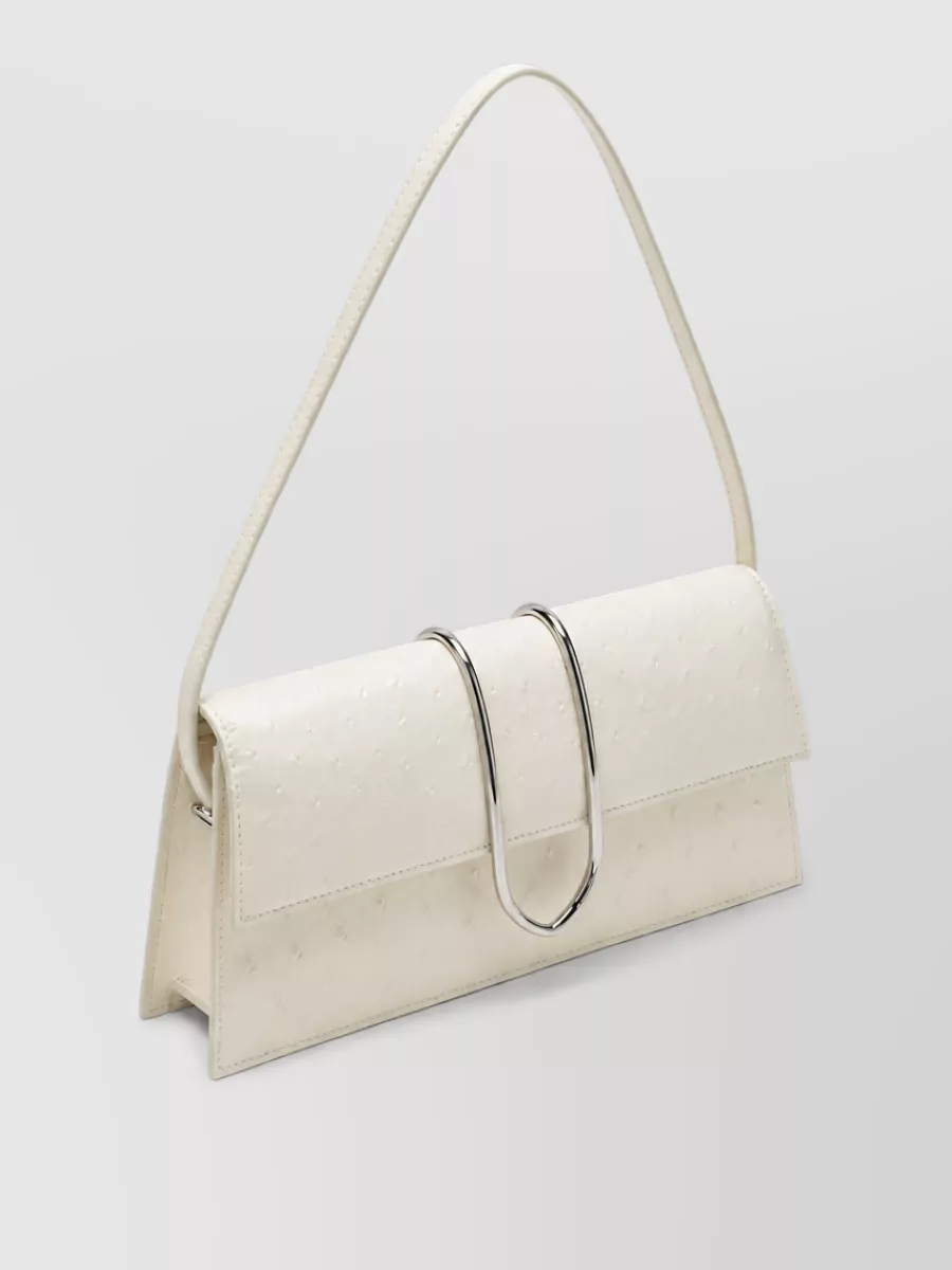 Jacquemus Le Bambino Leather Clutch Bag