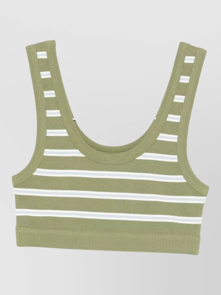 Closed Striped Bralette