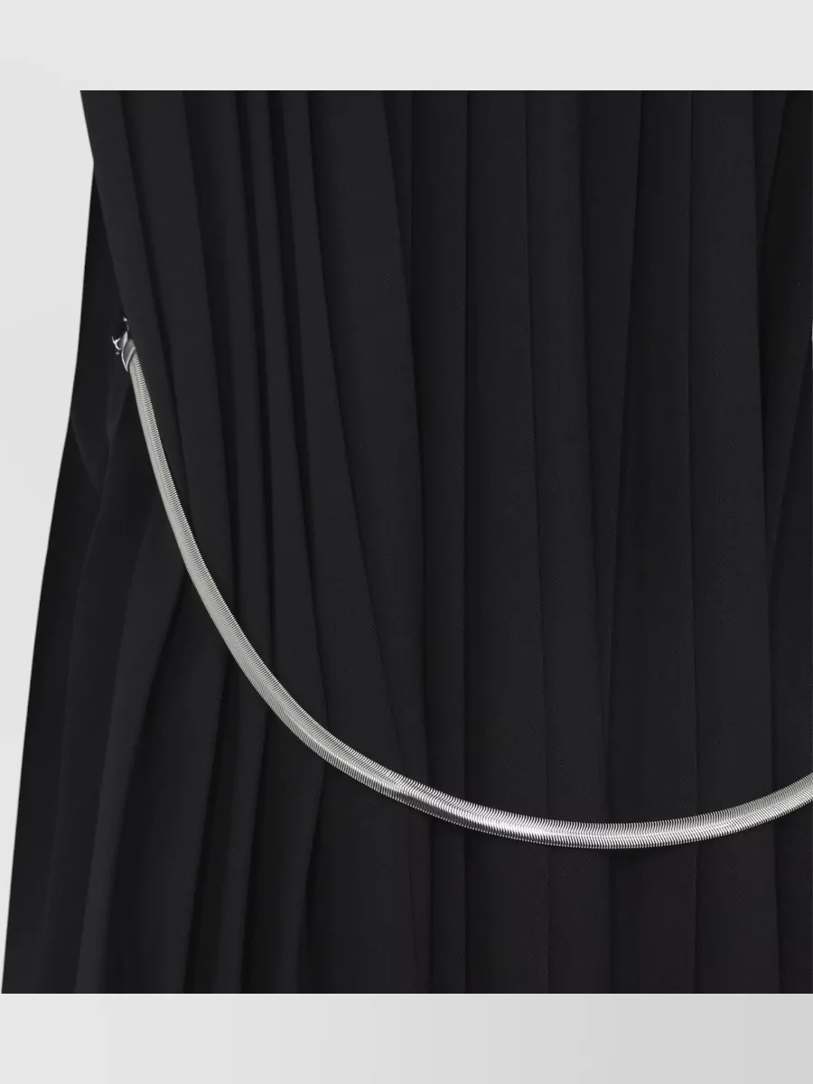 Sportmax Virgin Wool Double-Breasted Sleeveless Blazer