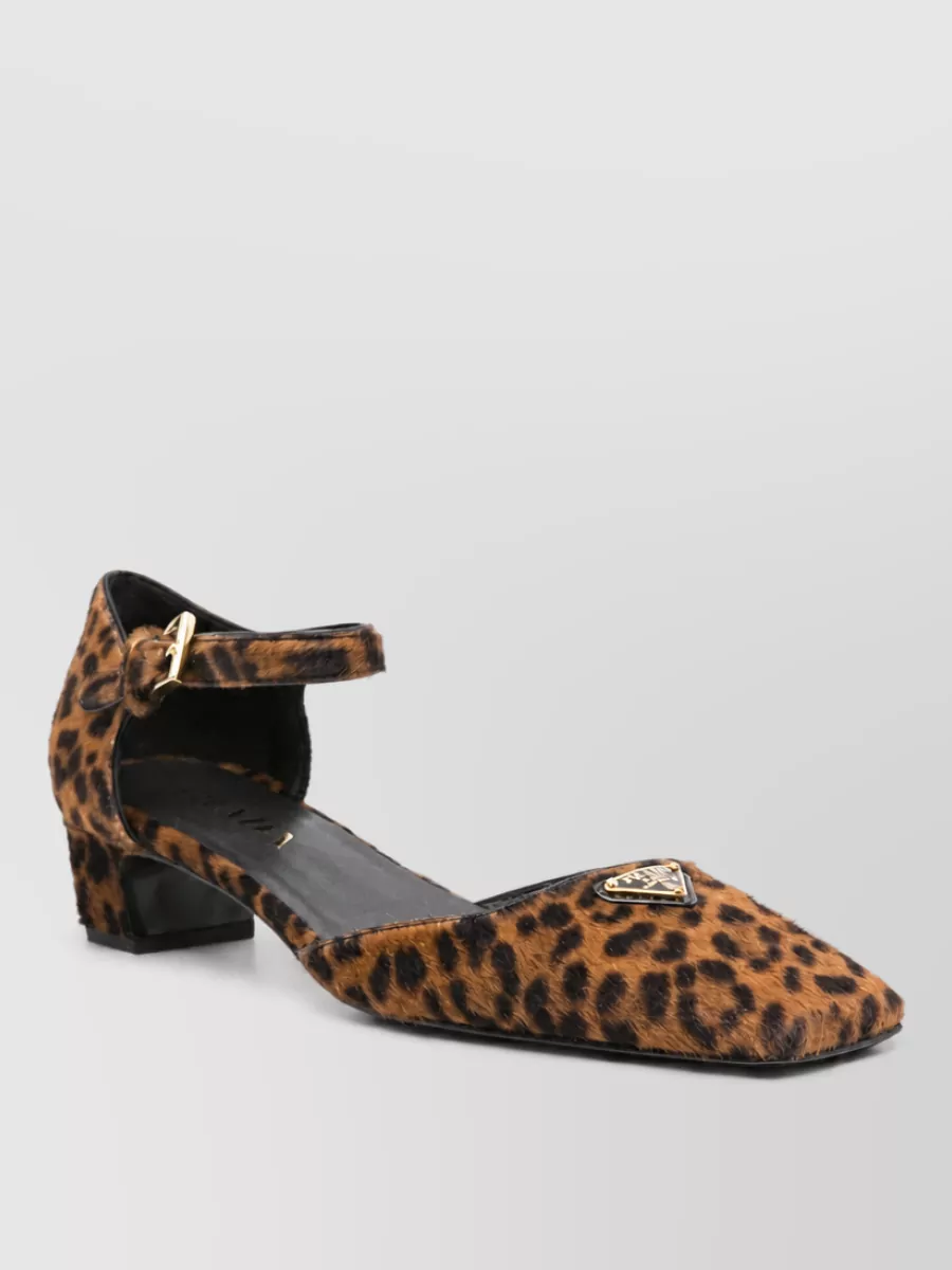 Prada Leather 45Mm Pumps
