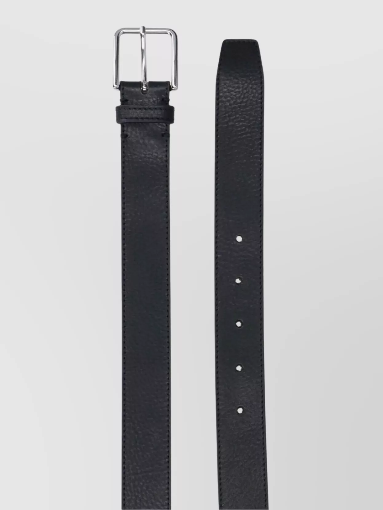 The Frankie Shop Leather Belts Adjustable Textured Finish