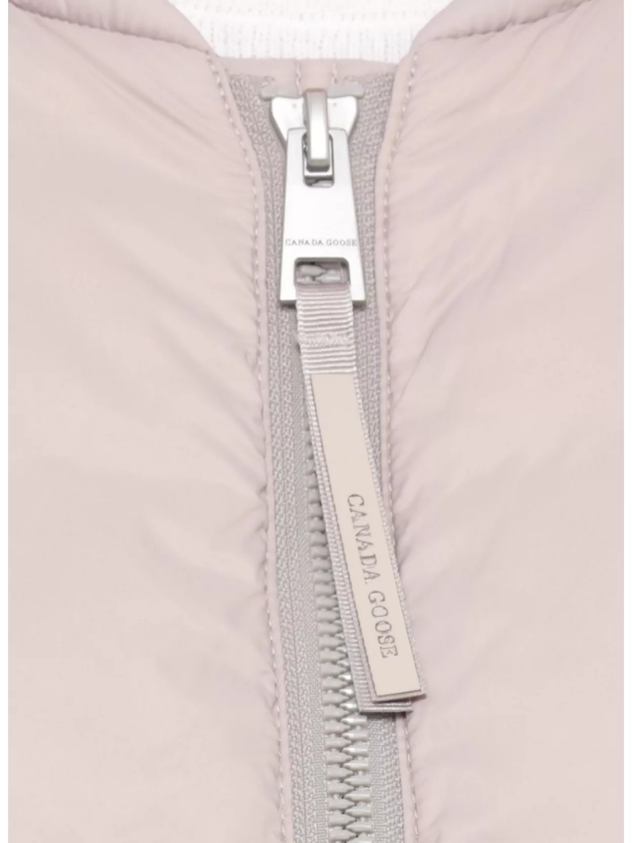 Canada Goose Quilted Bomber Jacket Zip Sleeves