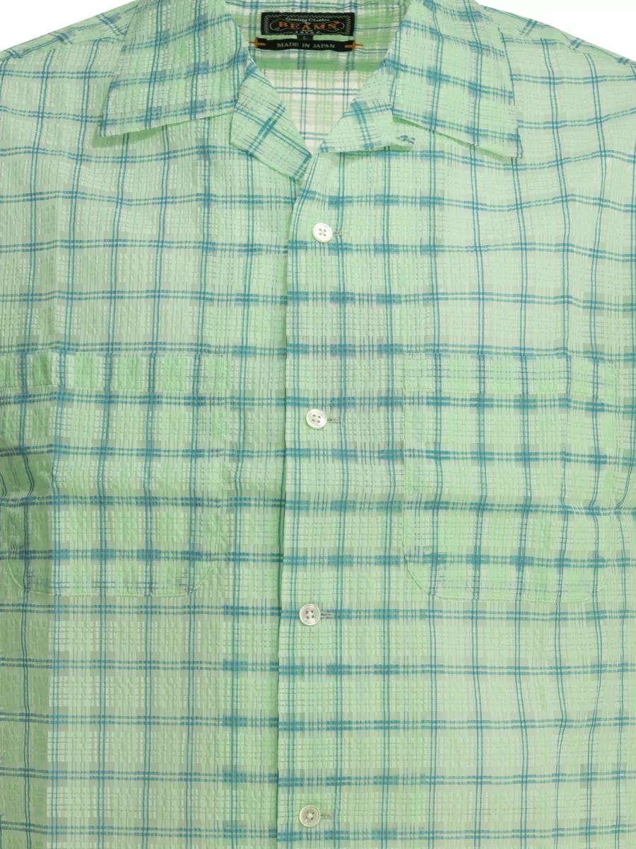 Beams Plus Plaid Casual Shirt