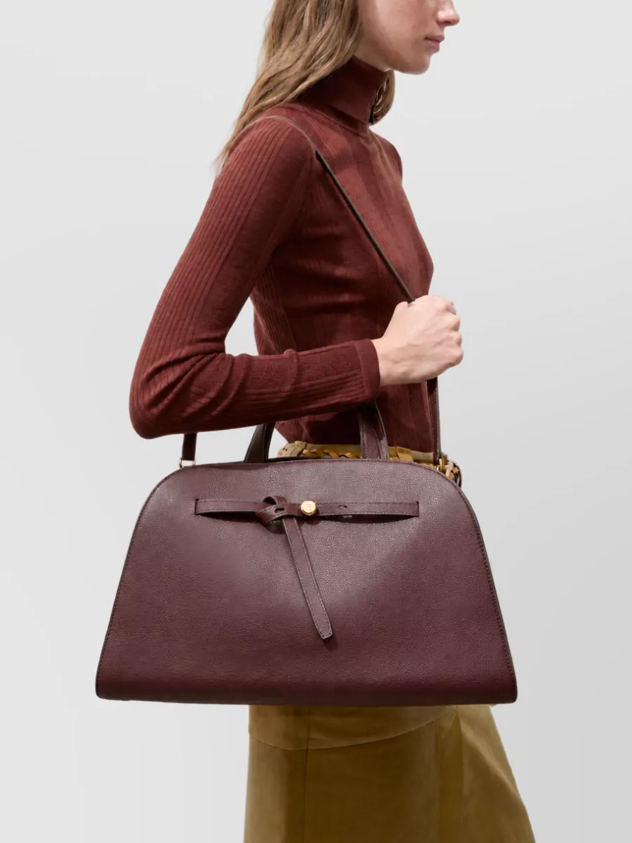 Tory Burch Camera Leather Shoulder Bag