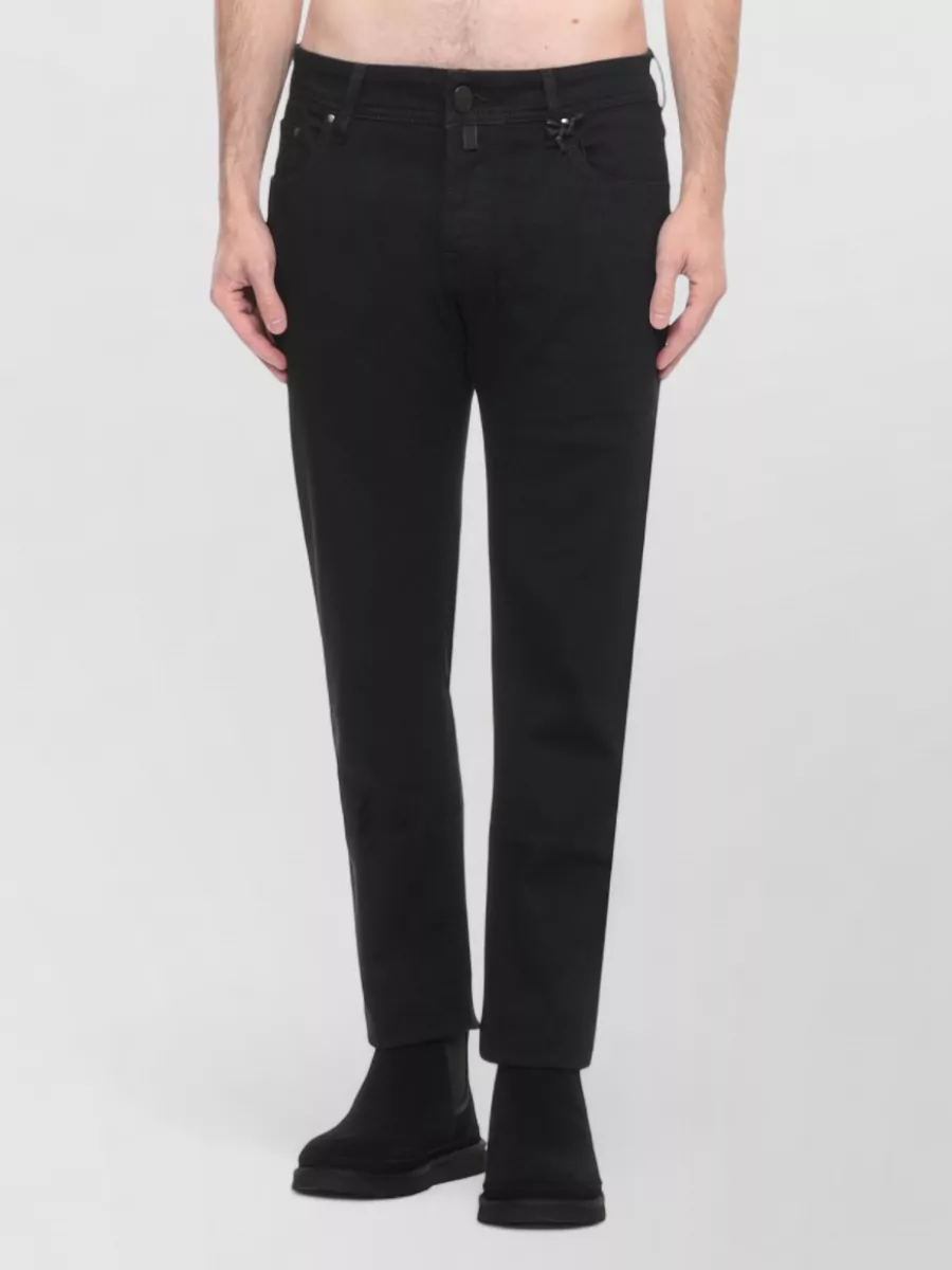 Jacob Cohen Straight Cotton Jeans Five Pocket Trousers