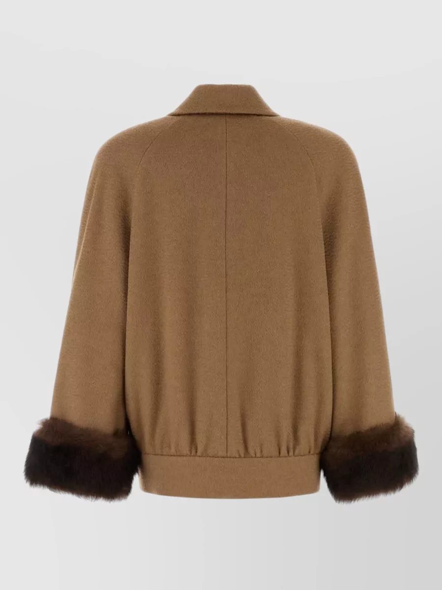 Valentino Garavani Camel Hair Coat