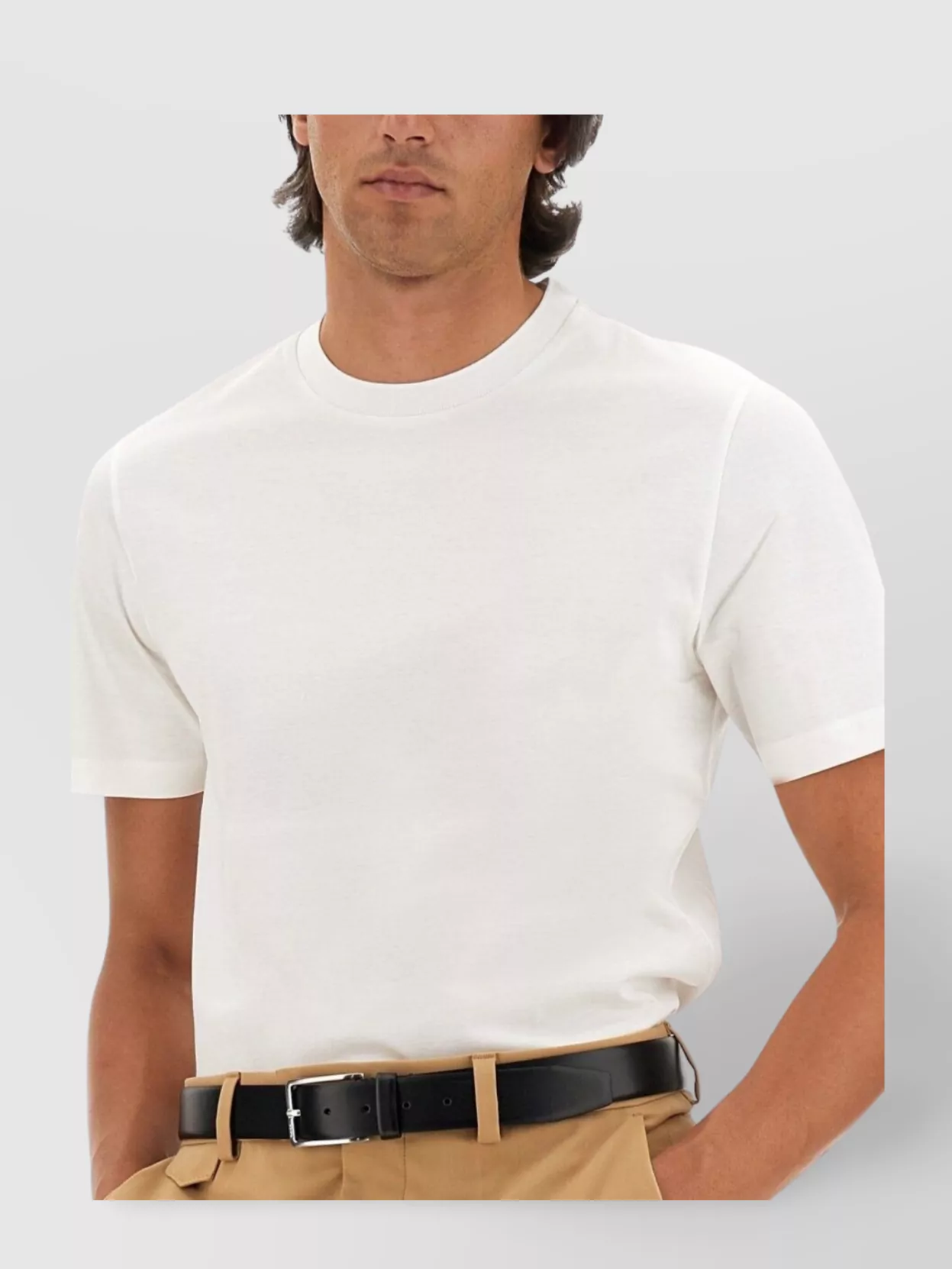 Boss Crew Neck Short Sleeve Plain T-Shirt
