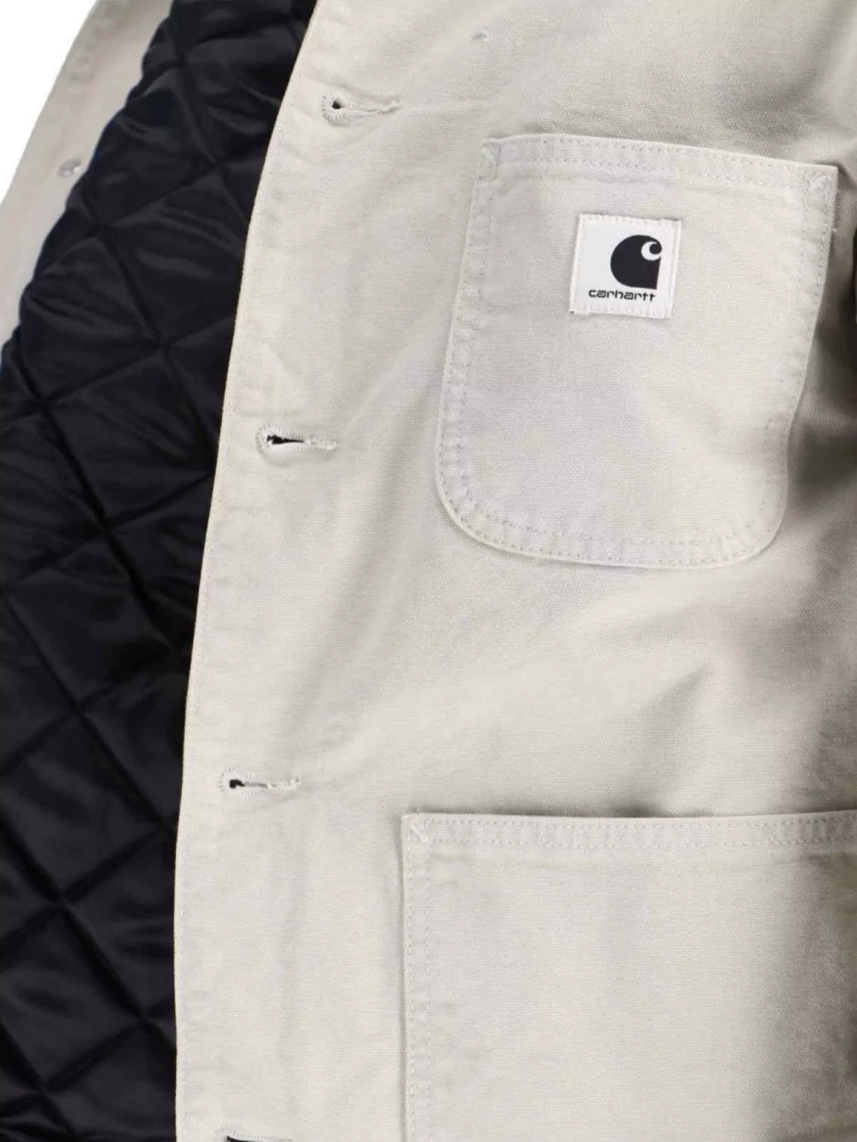 Carhartt Wip Relaxed Fit Jacket Contrast Collar