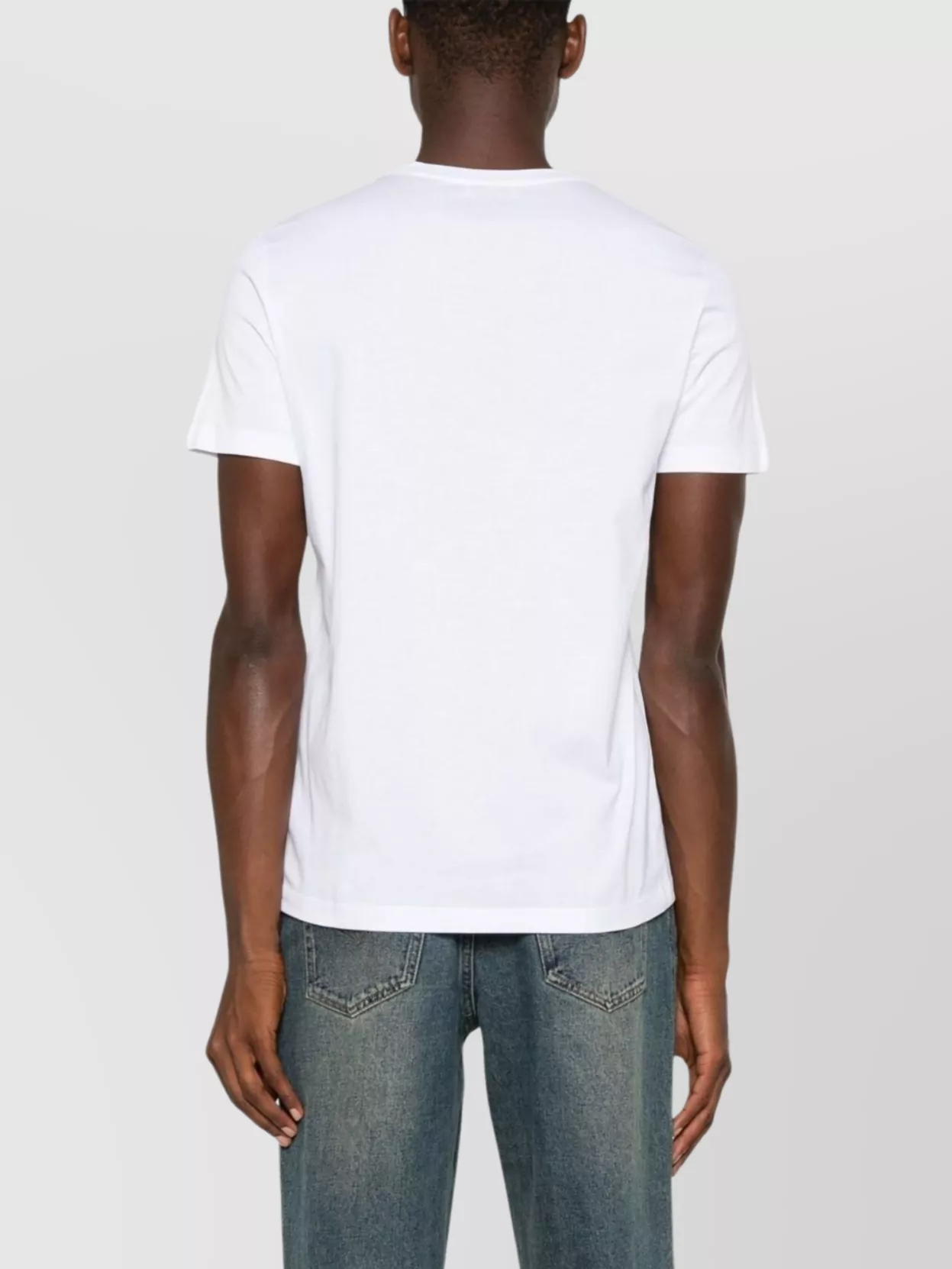 Dondup Crew Neck T-Shirt Logo Detail