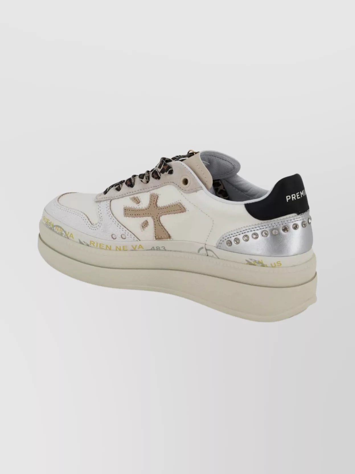 Premiata Contemporary Lace-Up Shoe Design