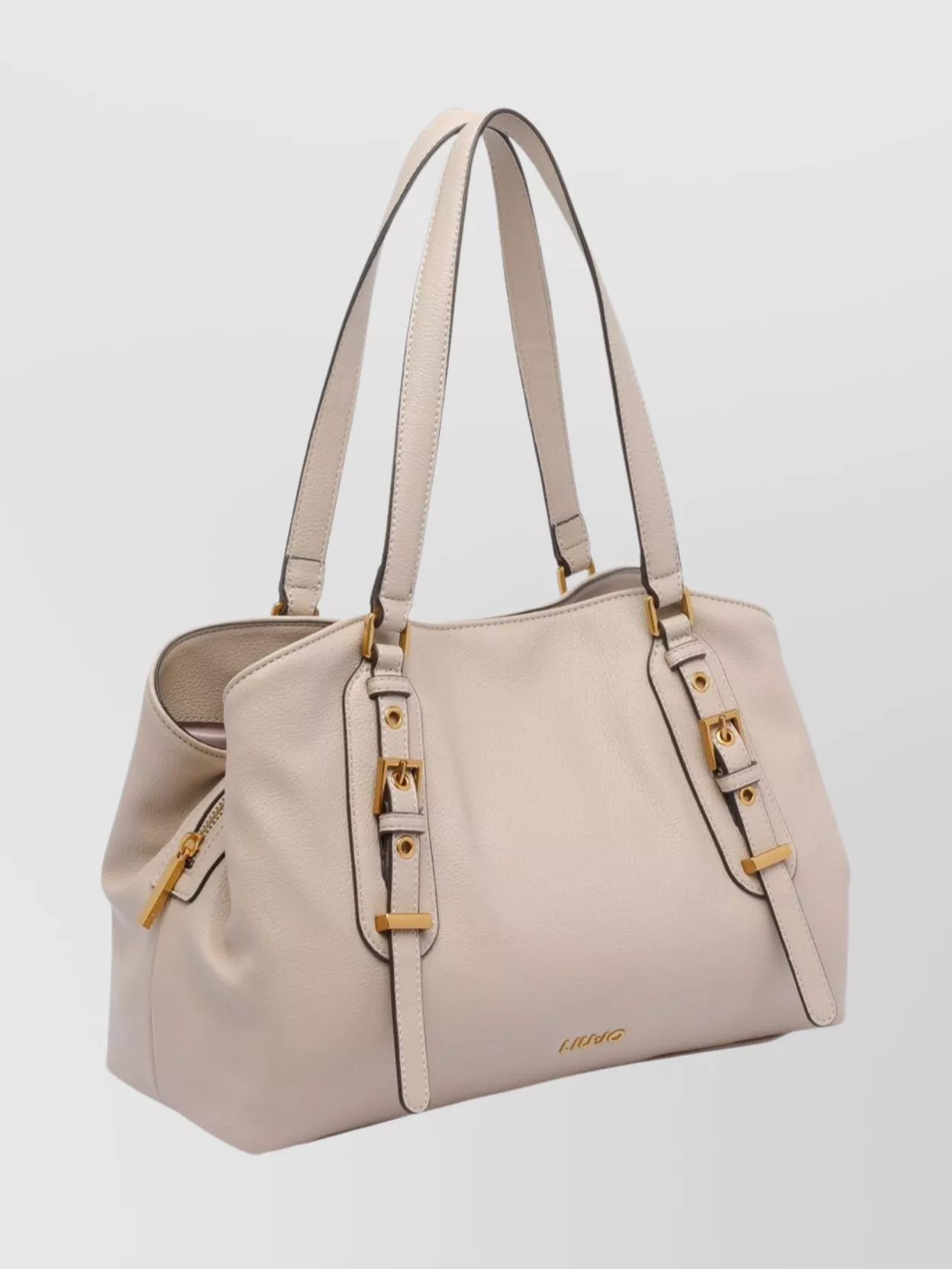 Liu Jo Chic Satchel Bag With Buckle And Handles