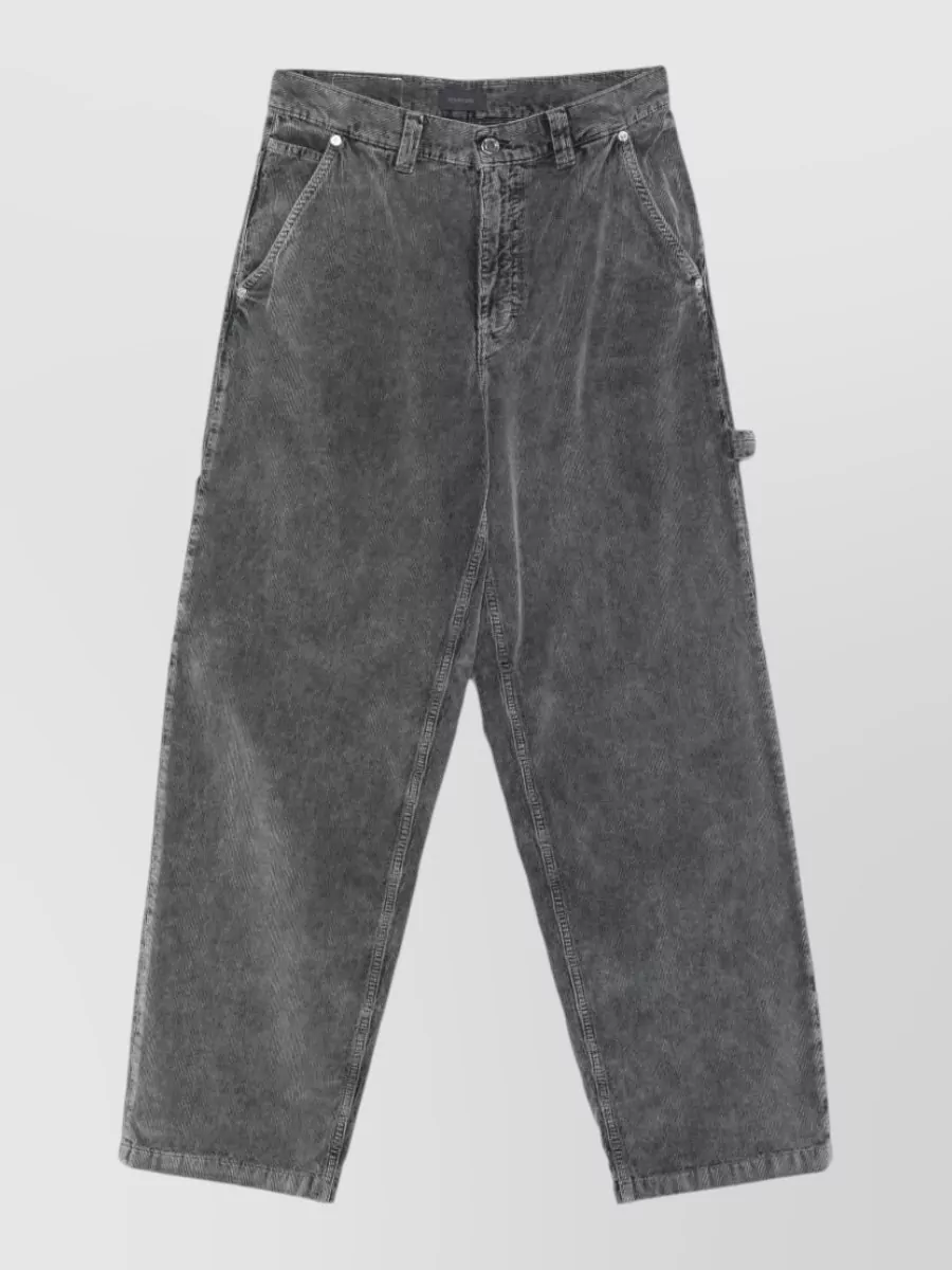 Haikure Corduroy Straight-Leg Trousers