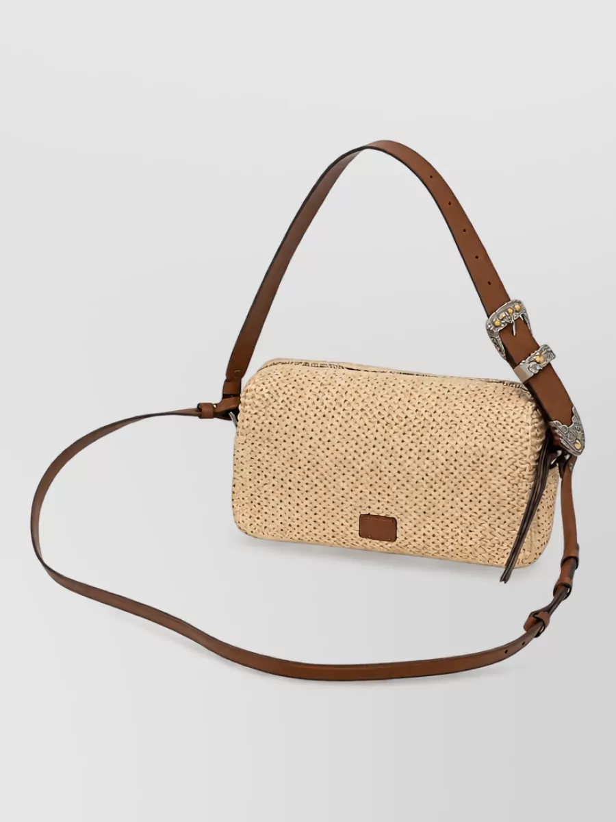 Pinko Love Bag Leather Crossbody Bag