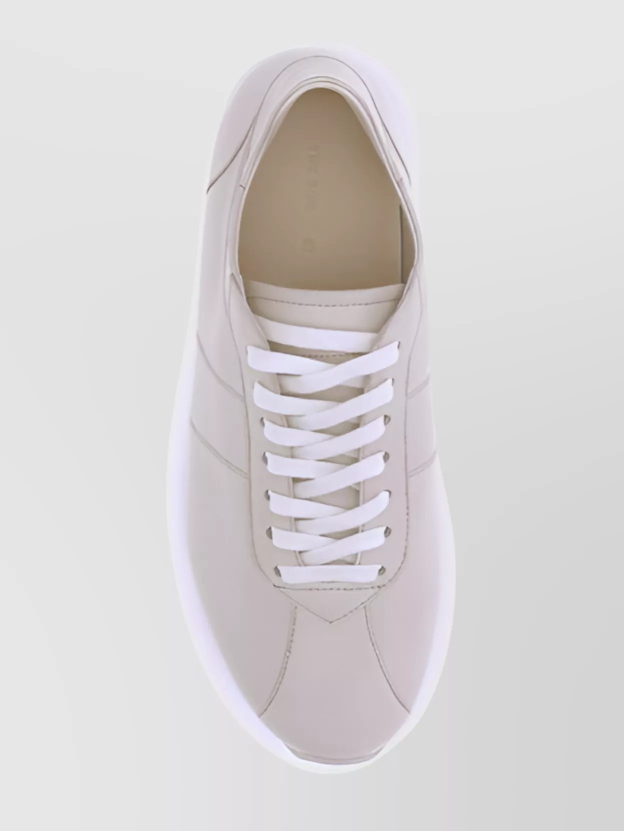 The Row Nappa Leather Low-Top Sneakers