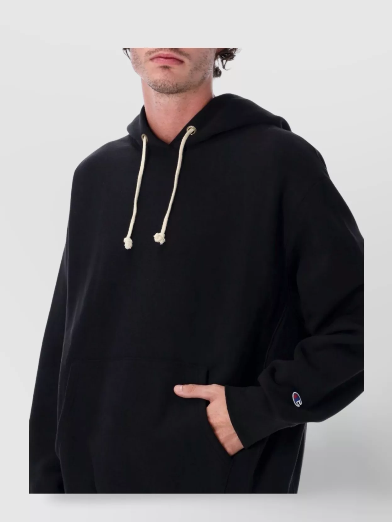 Champion Hoodie With Drawstring And Kangaroo Pocket