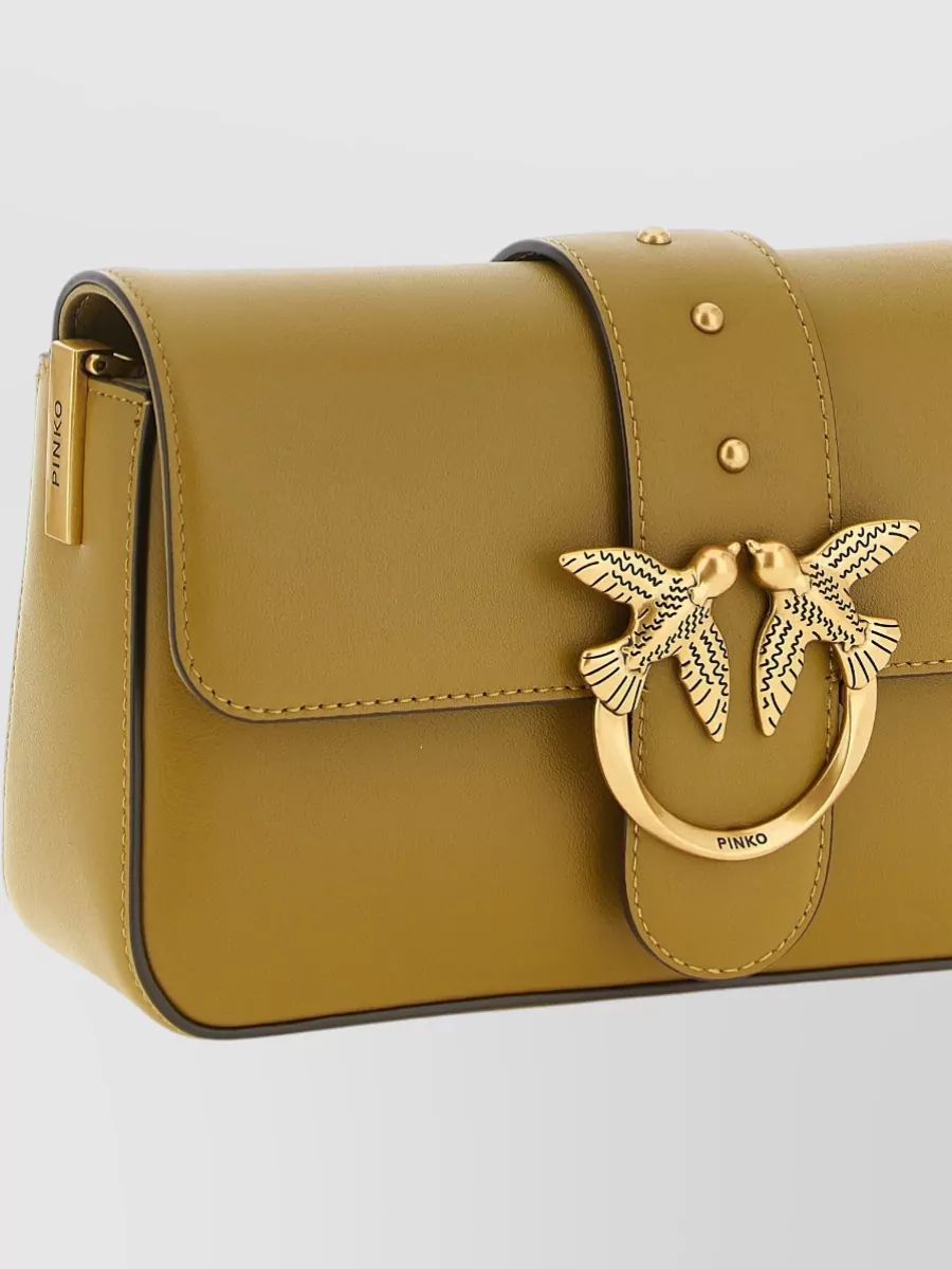 Pinko Love Bag Mini Leather Shoulder Bag